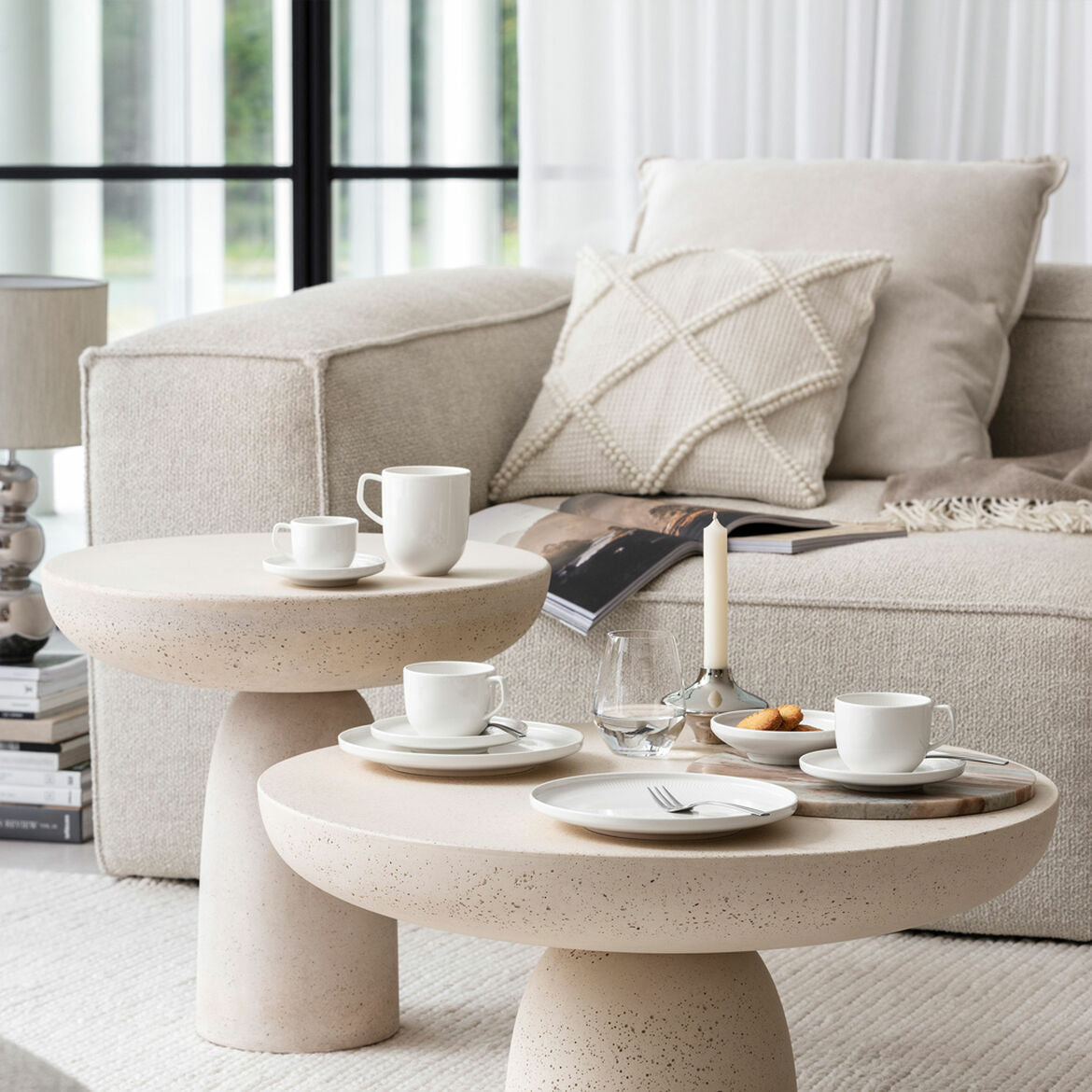 Villeroy & Boch Afina Becher – mikrowellenfest, weiss