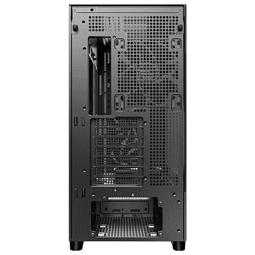 Antec FLUX – PC-Gehäuse – Midi-Tower ATX, Schwarz, Seitenfenster, 5× Lüfter, 360/420 mm Radiatorunterstützung