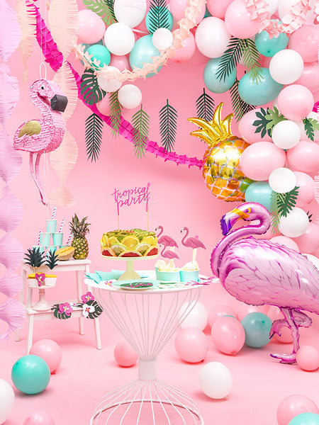 PartyDeco Folienballon Flamingo – Pink – 70 × 95 cm – 1 Stk