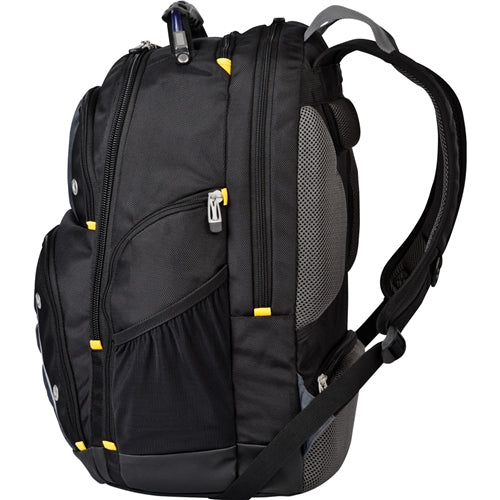 Targus Notebook-Rucksack Drifter – für 16″, Polyester/Tarpaulin – Grau/Blau, 135 × 480 × 370 mm