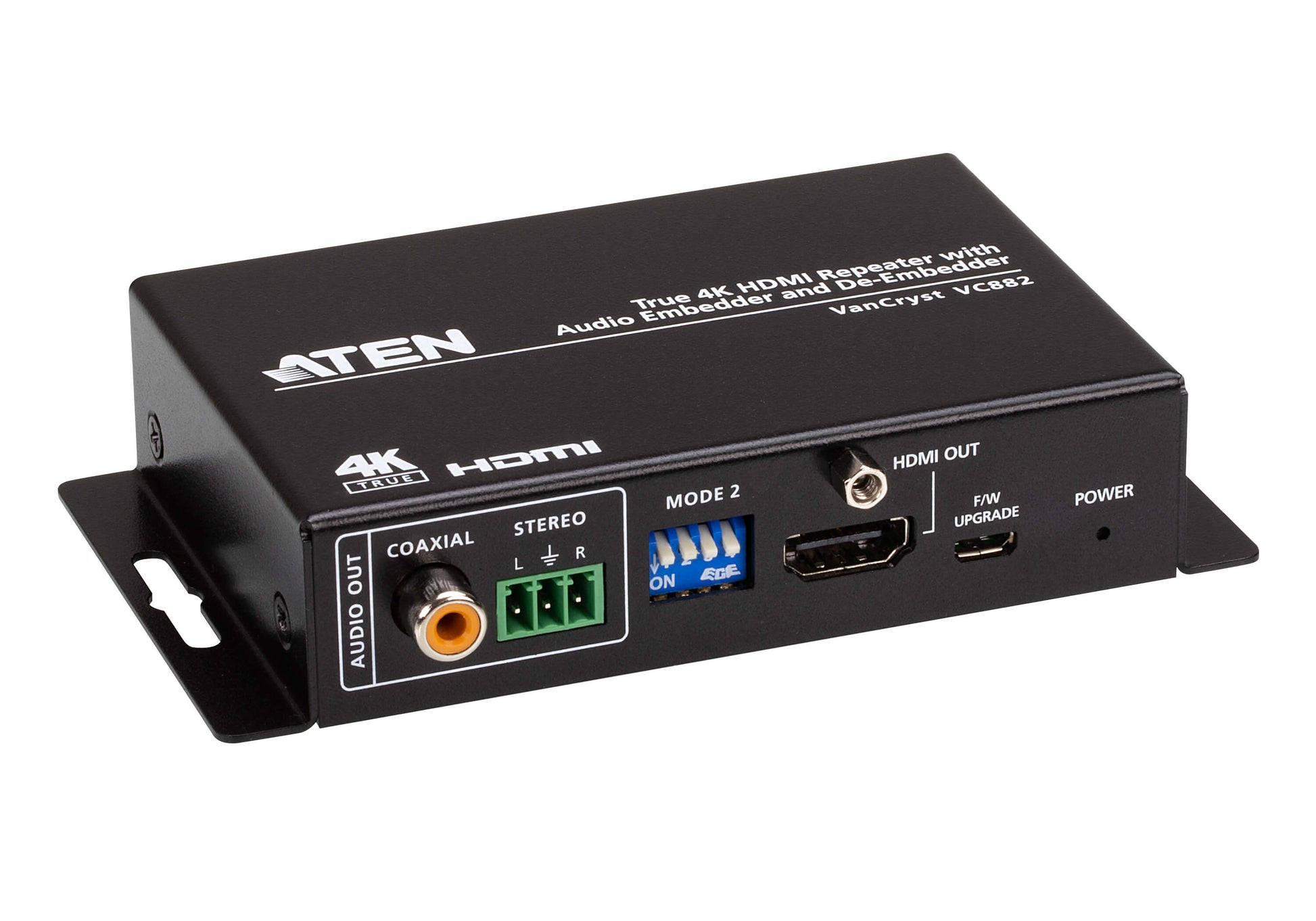 ATEN VC882 – HDMI-Repeater, 4K, Audio-Embedder/De-Embedder
