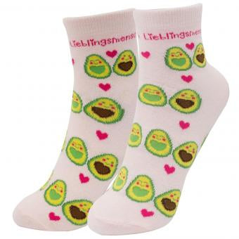 Sheepworld Lieblingsmensch Socken – Pink, Grösse 36–40