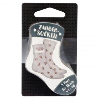 Sheepworld Zaubersocken Rock das Leben – Grösse 41–46, Rot, 80% Baumwolle/15% Nylon/5% Elasthan, 1 Paar