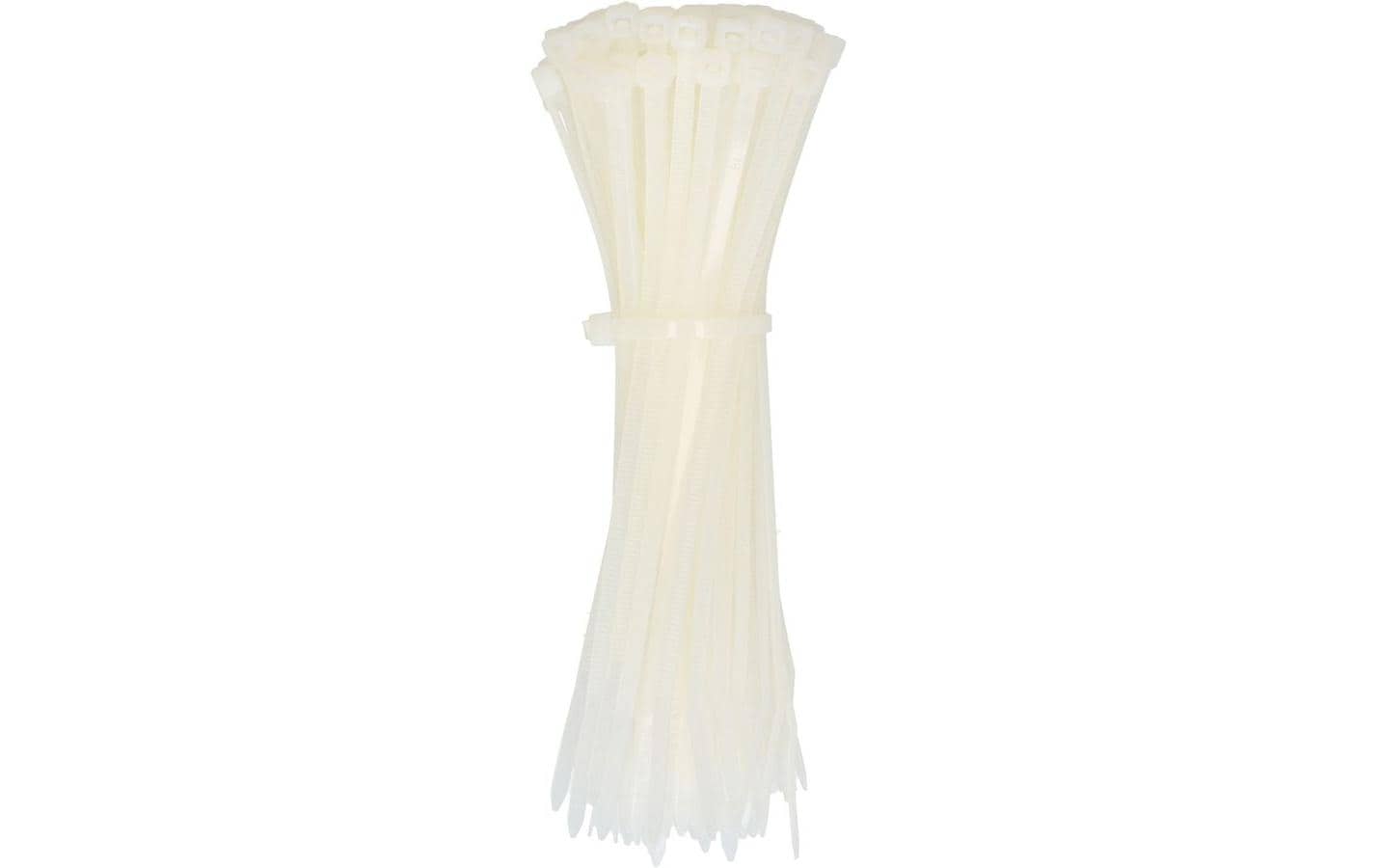 Max Hauri AG Max Hauri Kabelbinder, 300×4,5 mm, 100er-Pack – beige