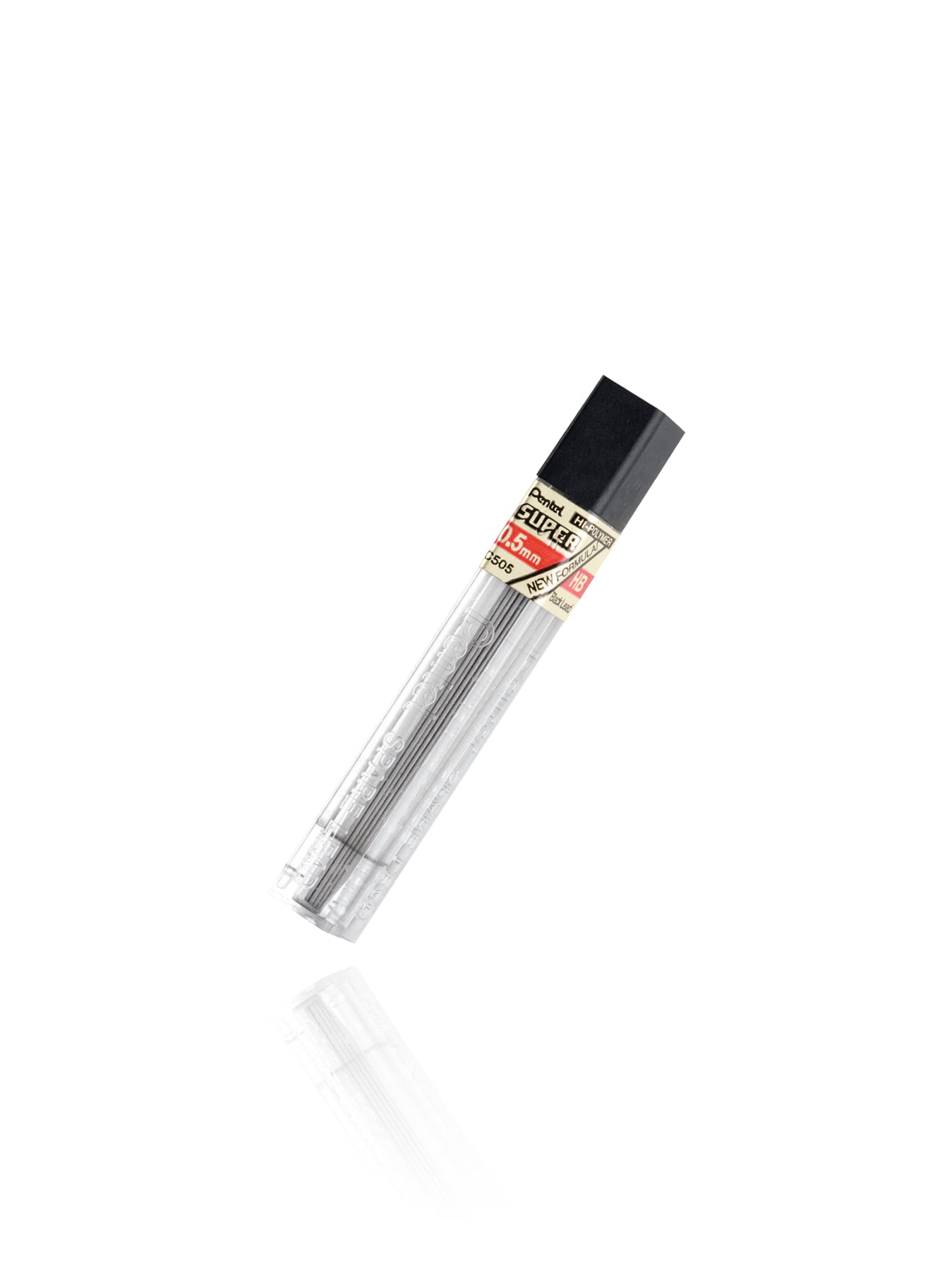 Pentel Bleistiftminen – Graphit, 0,5 mm, HB, 12 Stk.