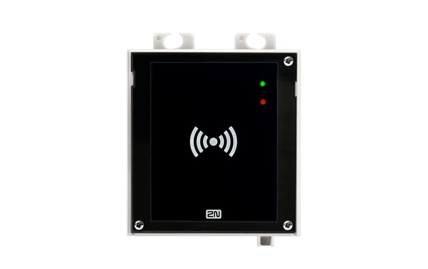2N RFID-Modul Access Unit 2.0 – 108 × 45 × 131 mm, schwarz, IP54