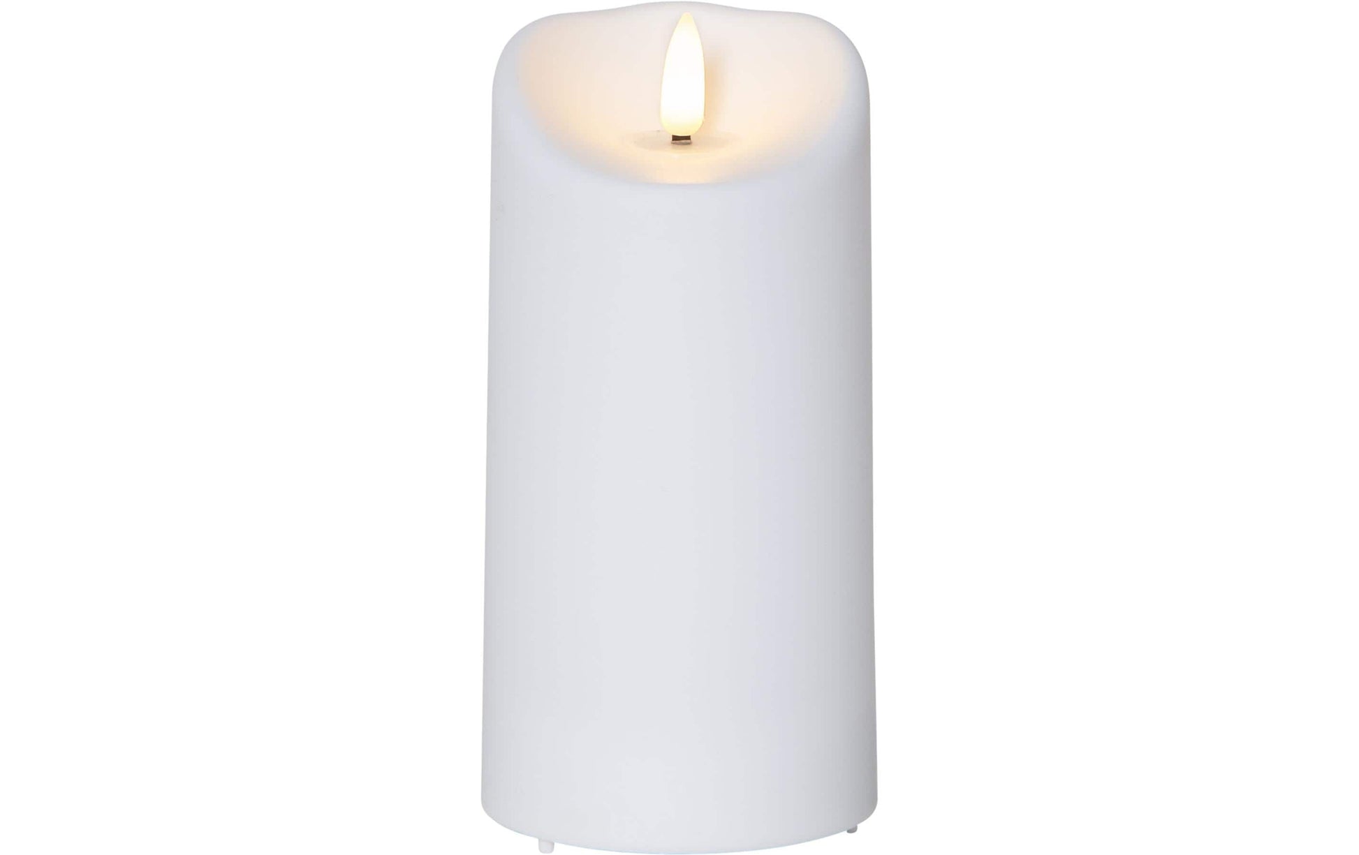 Star Trading Dekorative Aussenleuchte – Ø 7,5 cm – Warmweiss – IP44 – Batteriebetrieb, Timer 6/18 h – Kunststoff