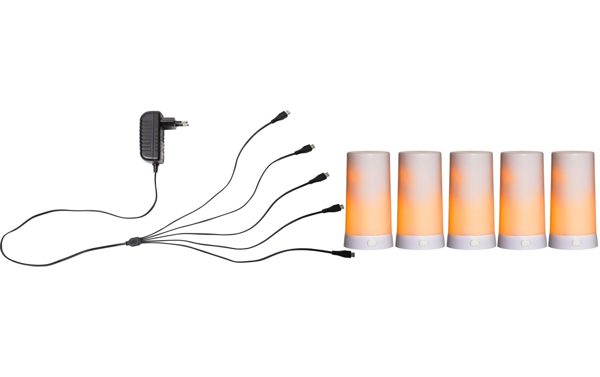 Star Trading LED-Teelicht – 0,03 lm, 0,03 W, Warmweiss, IP44, Akkubetrieb, Flackernd, Weiss, Kunststoff