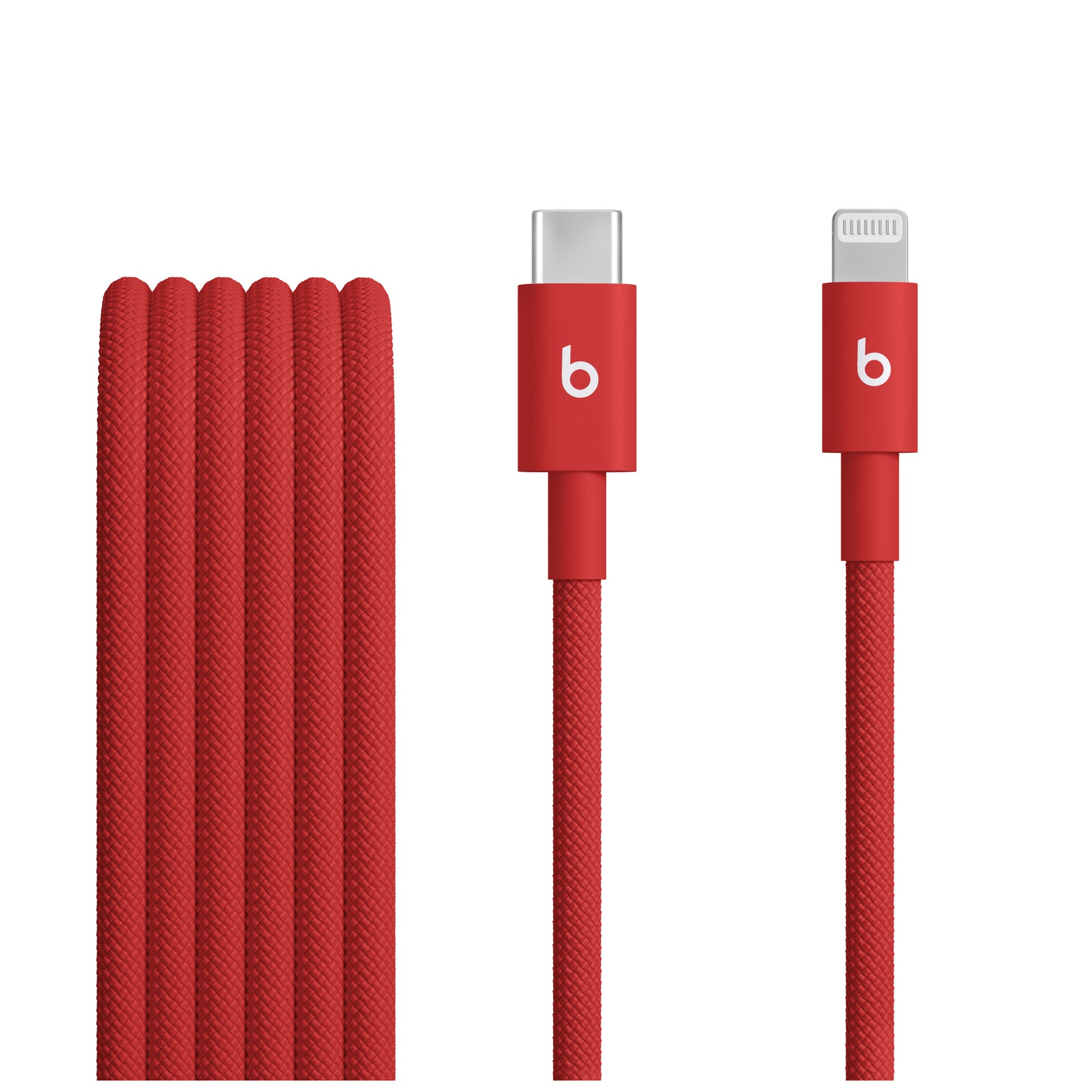 Apple Kabel – Lightning auf USB‑C 1,5 m, geflochten, rot – für iPhone/iPad