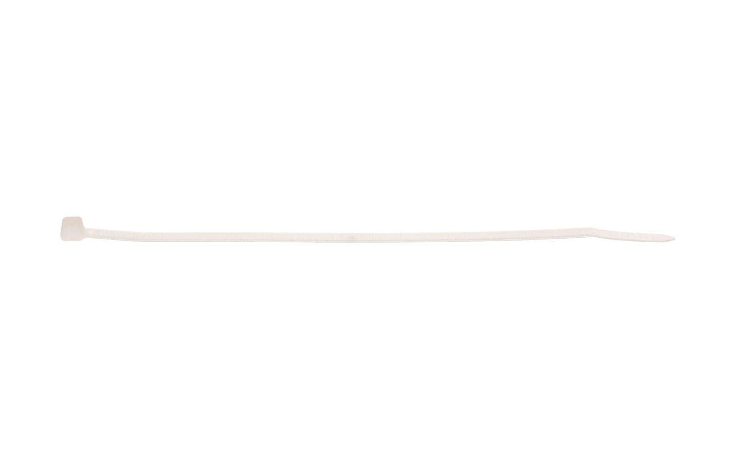 Max Hauri AG Max Hauri – Kabelbinder 100 × 2,5 mm, Polyamid, natur, 100 Stk.