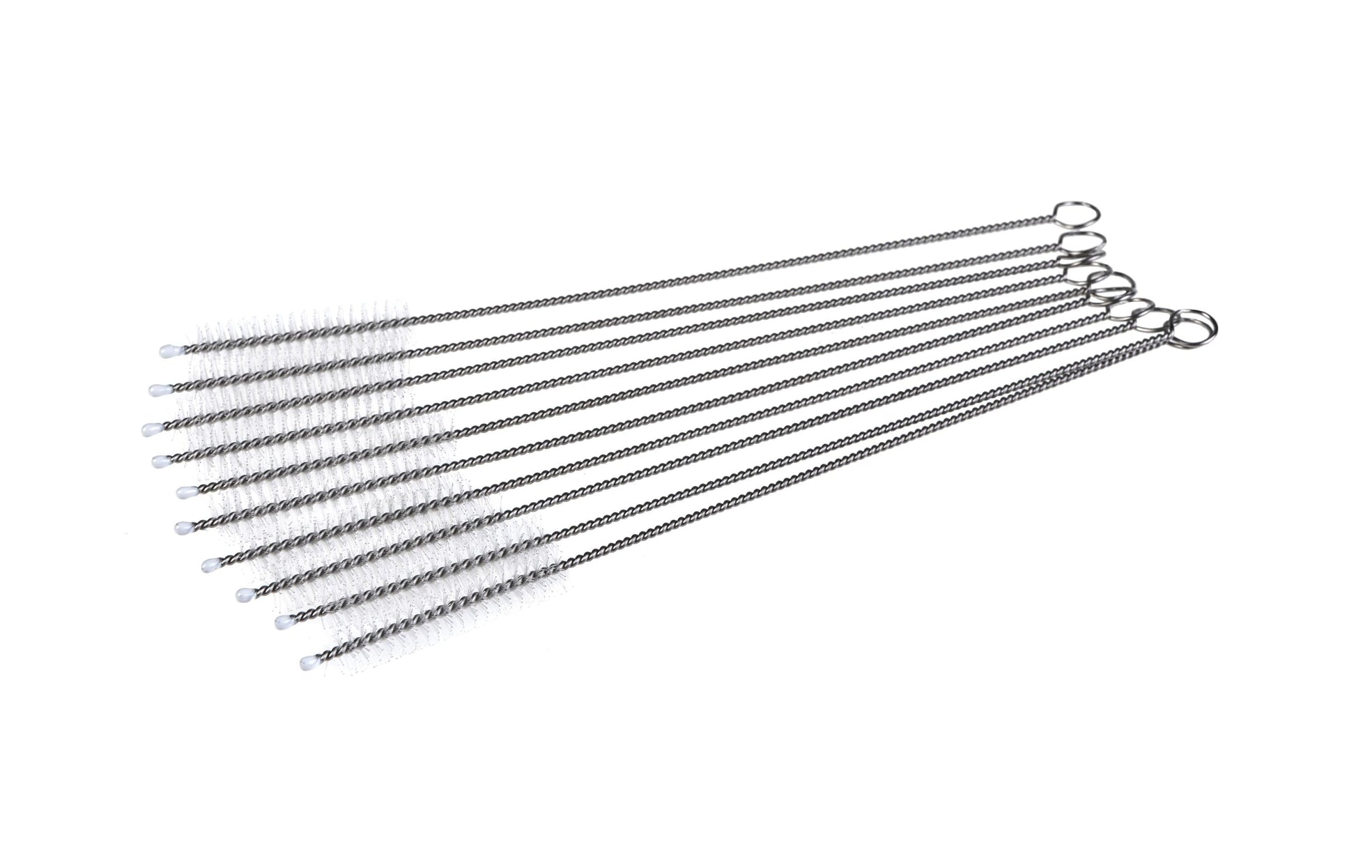 LEONARDO Ciao – Reinigungsbürsten für Trinkhalme 10 Stk., 20 cm, Kunststoff/Metall, Weiss