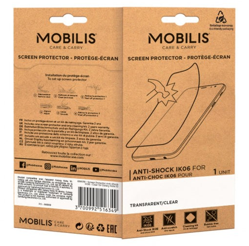 Mobilis Displayschutz, antibakteriell – für Honeywell EDA52