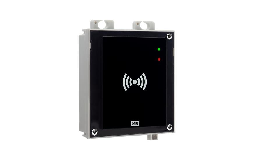 2N RFID-Modul Access Unit 2.0 – 108 × 45 × 131 mm, schwarz, IP54