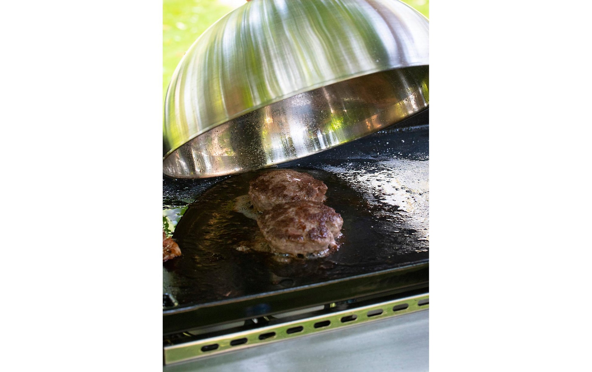 Campingaz Plancha-Haube Ø 32 cm, Edelstahl, Silber, für GrillPlancha