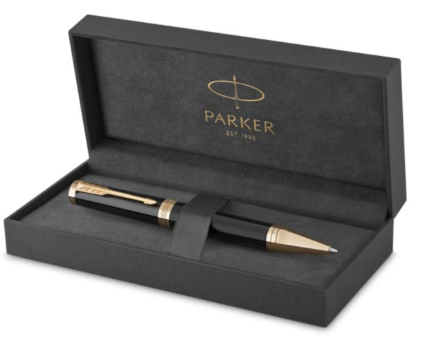 Parker Kugelschreiber – Schwarz, Aluminium