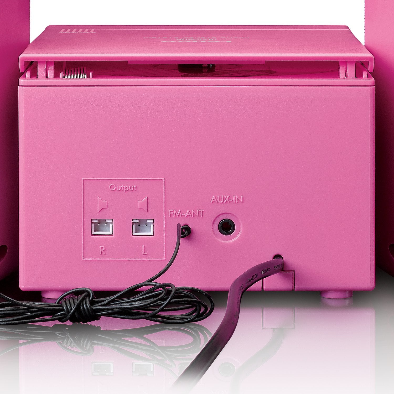Lenco MC-013PK – Micro HiFi-Anlage, UKW, CD – Pink