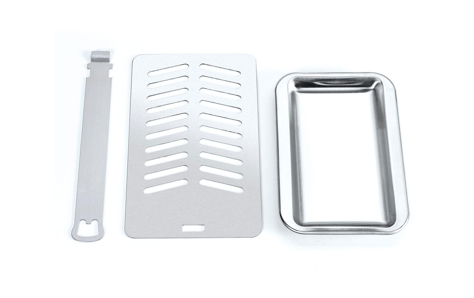 Koenig Elektrogrill B02308 – 2200 W, Kochfläche 18,5×30 cm, 1 Brenner – Silber