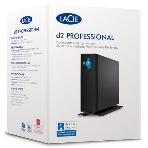 LaCie d2 Professional Speichergerät – 24 TB