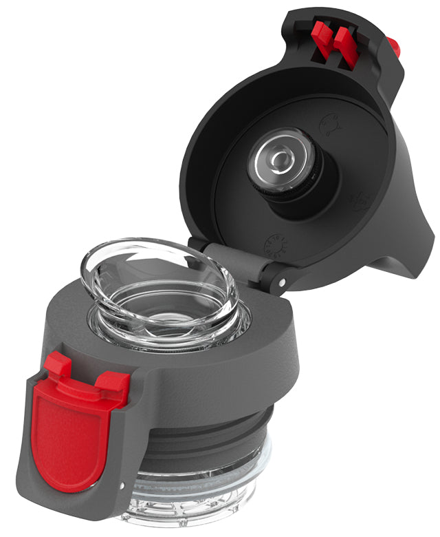 SIGG H&C One Light Isolierflasche 550 ml – doppelwandig 13 h heiss/30 h kalt, Edelstahl, Druckknopfdeckel
