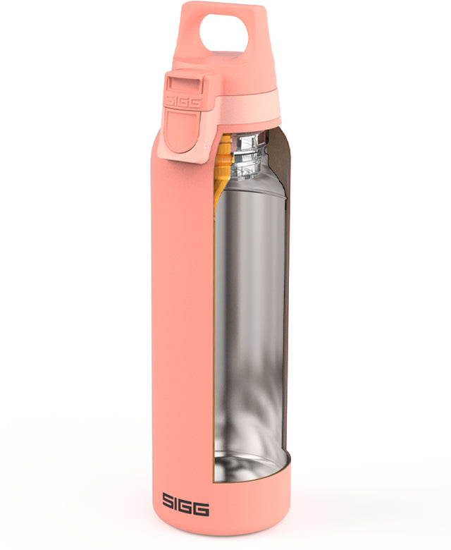 SIGG H&C One Light Isolierflasche 550 ml – doppelwandig 13 h heiss/30 h kalt, Edelstahl, Schraubdeckel