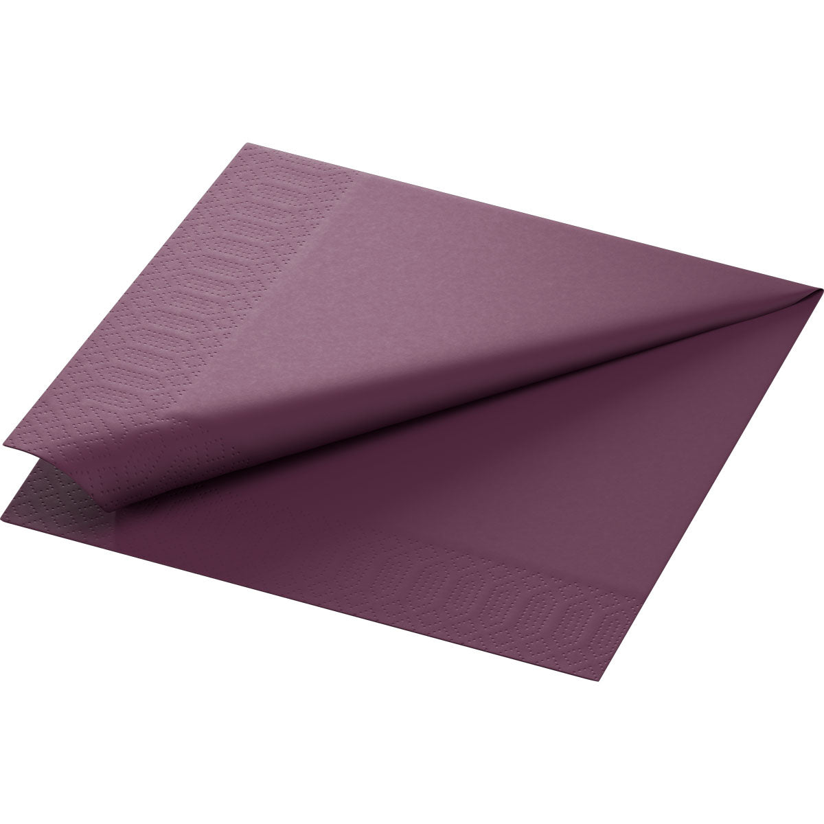Duni Servietten violett – 40 × 40 cm, 3-lagig – 250 Stück