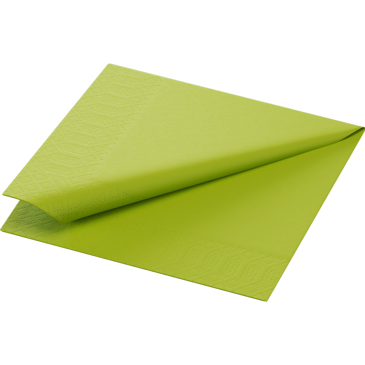 Duni Servietten grün – 24 × 24 cm, 3-lagig – 250 Stück