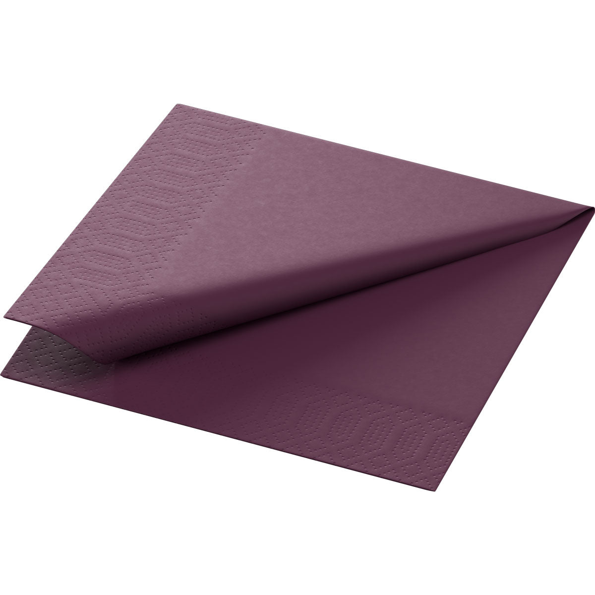 Duni Servietten violett – 24 × 24 cm, 3-lagig – 250 Stück