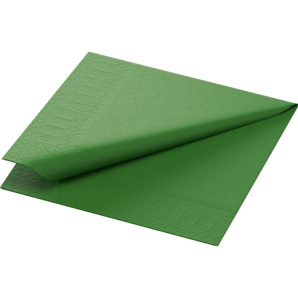 Duni Servietten – grün – 24 × 24 cm, 3-lagig – 250 Stück
