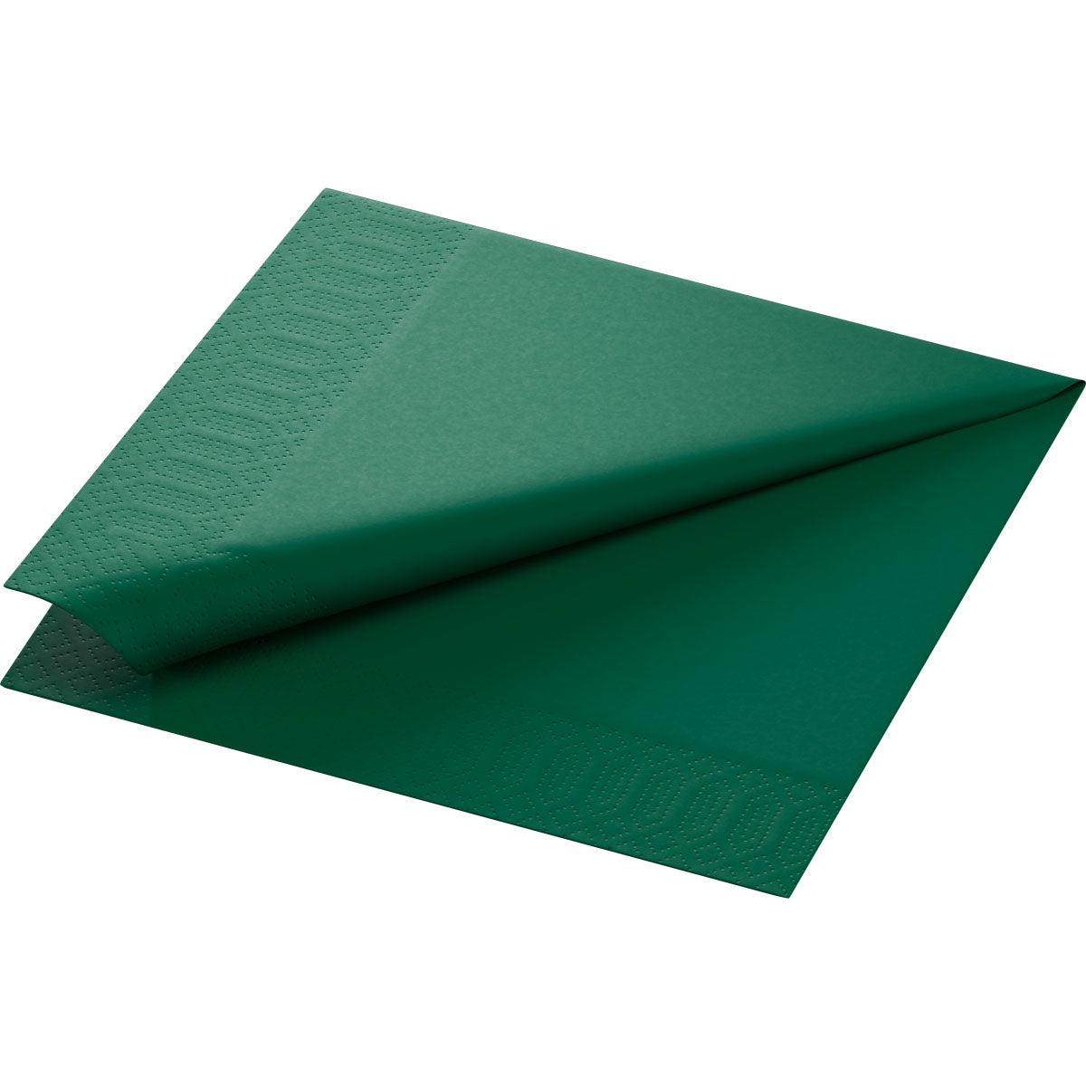 Duni Servietten – grün – 40 × 40 cm, 3-lagig – 250 Stück