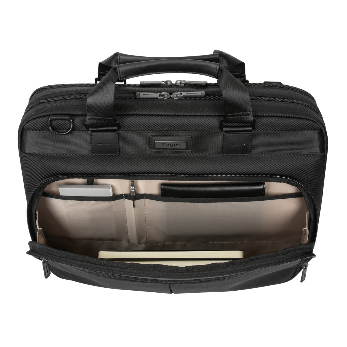 Targus Notebook-Tasche 16" – wasserfest, abnehmbarer Schultergurt – Schwarz
