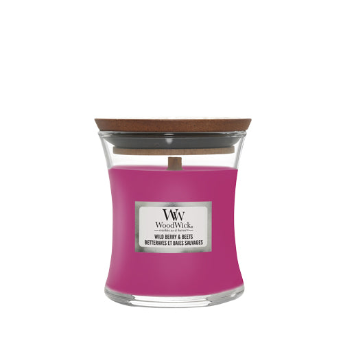WoodWick Duftkerze – Erdbeere – Ø 7 × 8,3 cm