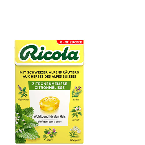 Ricola Kräuterbonbons – Zitronenmelisse – 50 g