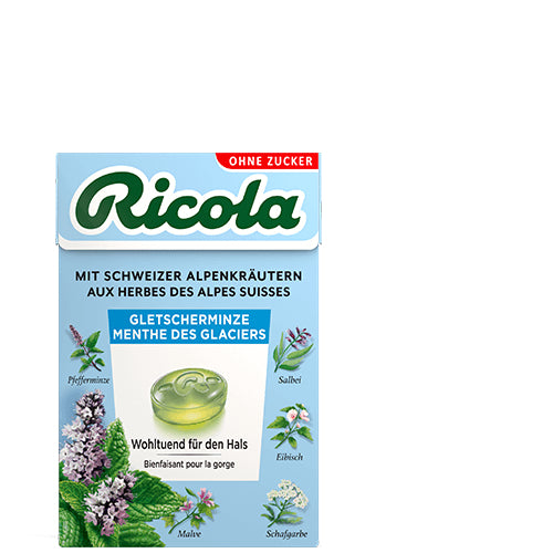 Ricola Kräuterbonbons – Gletscherminze – 50 g