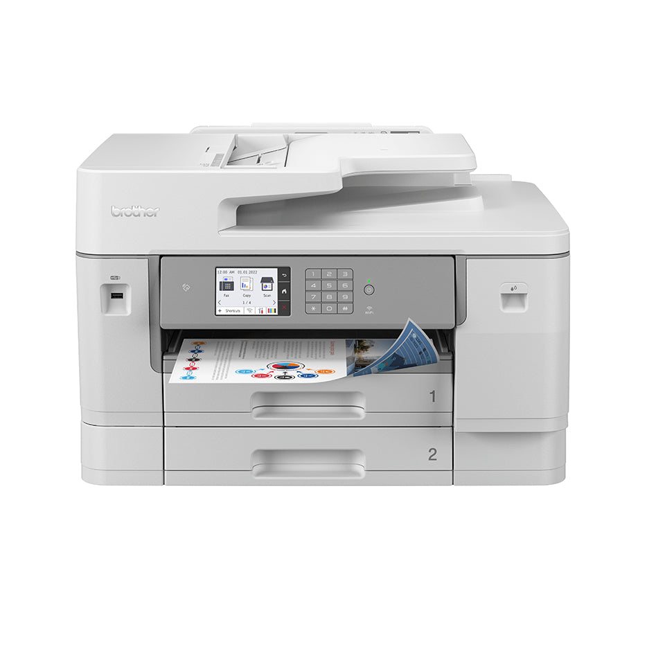 Brother MFC-J6955DW – Farbtintenstrahl-Multifunktionsdrucker, A3, 4-in-1, Duplex, ADF, WLAN/LAN, AirPrint