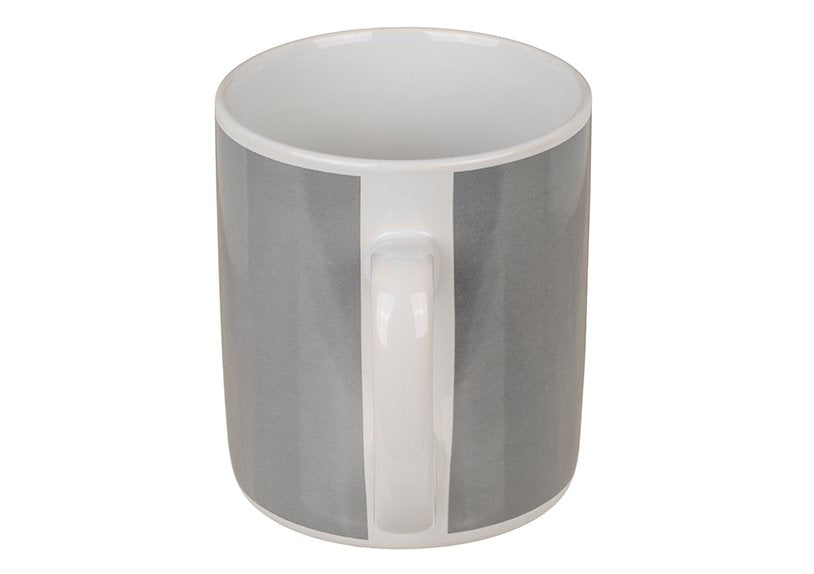 G. Wurm Lieblingsmensch Tasse – 330 ml, 12,0 × 9,0 × 11,0 cm, Keramik, Grau