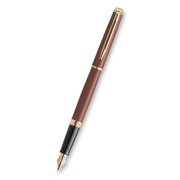 Waterman Hémisphère US Ed. – Federspitze Medium (M) – für Rechts- & Linkshänder – Kupfer, Blau – Patronen/Konverter
