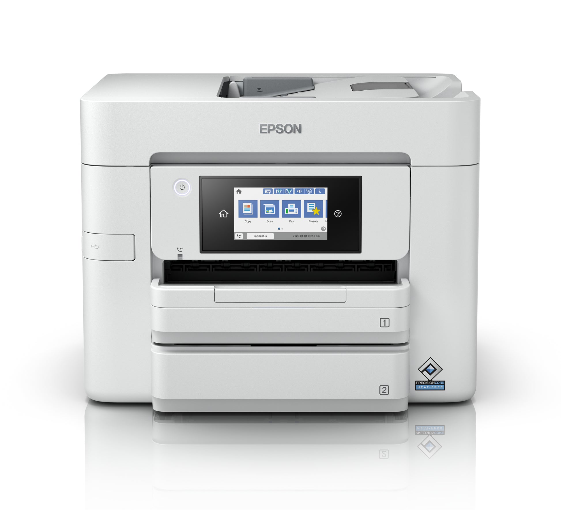 Epson WorkForce Pro WF-C4810DTWF – 3-in-1 Farb-Tintenstrahldrucker – A4 – Duplex, ADF – WLAN, LAN