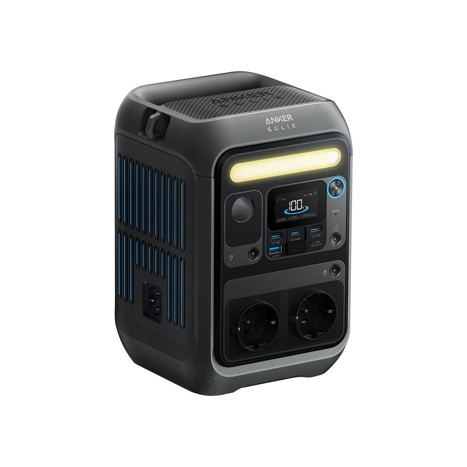 Anker SOLIX C300X – Powerstation, 288 Wh, LiFePO4, 5× AC, WLAN, Bluetooth