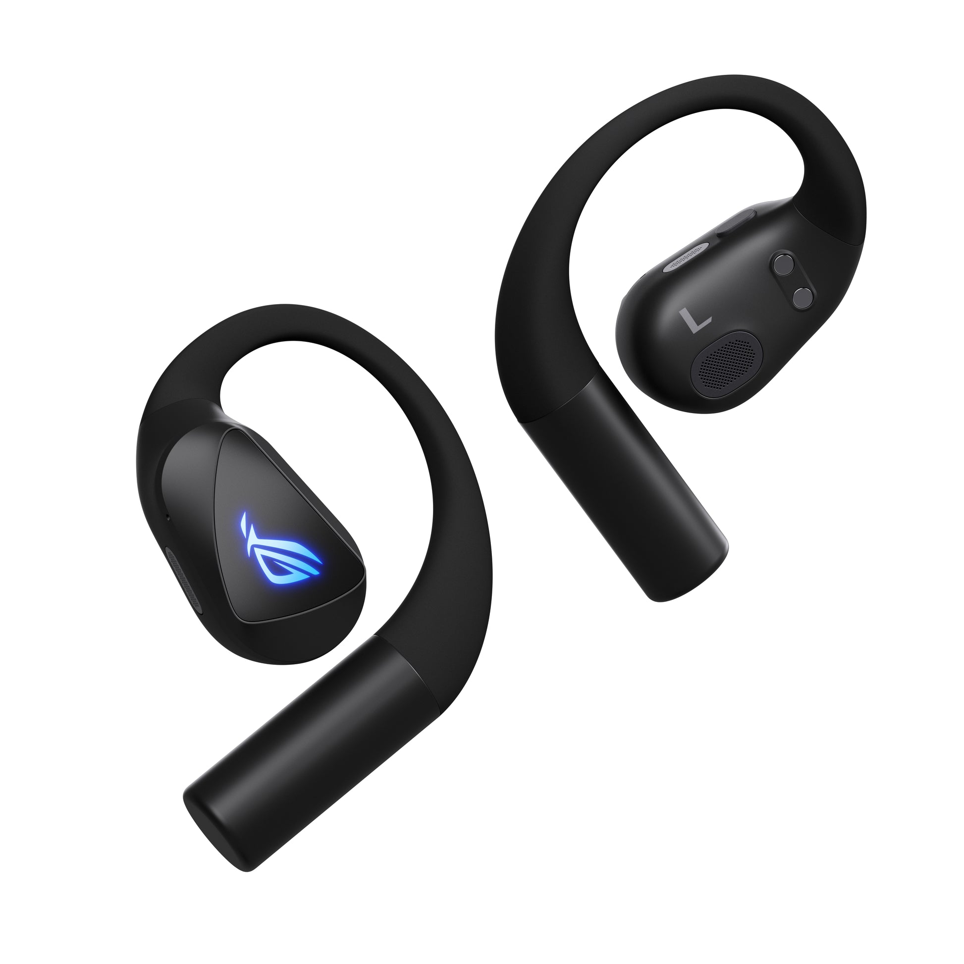 ASUS ROG Cetra Open Wireless Ohrbügel True Wireless – mit USB-C-Dongle, Schwarz, BT 6.0