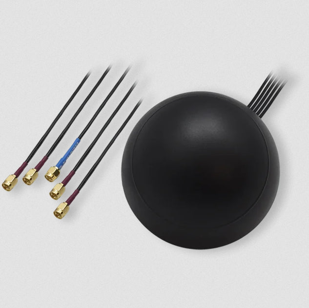 Teltonika PR1KCL28 – Dachantenne, 698–960/1710–2690 MHz, GNSS 1575,42 ± 3 MHz, 3 dBi, SMA (männlich), IP67