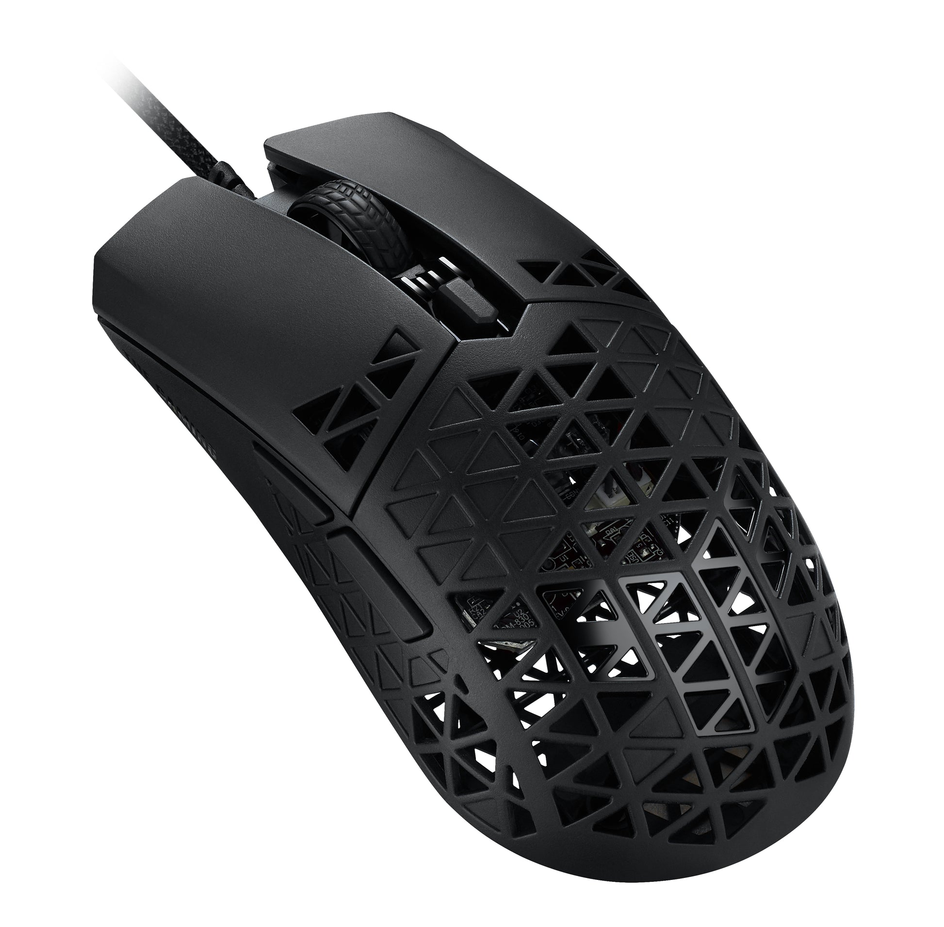 ASUS TUF Gaming M4 Air – Gaming-Maus – Kabelgebunden (USB‑A), 16000 DPI, beidhändig, Schwarz