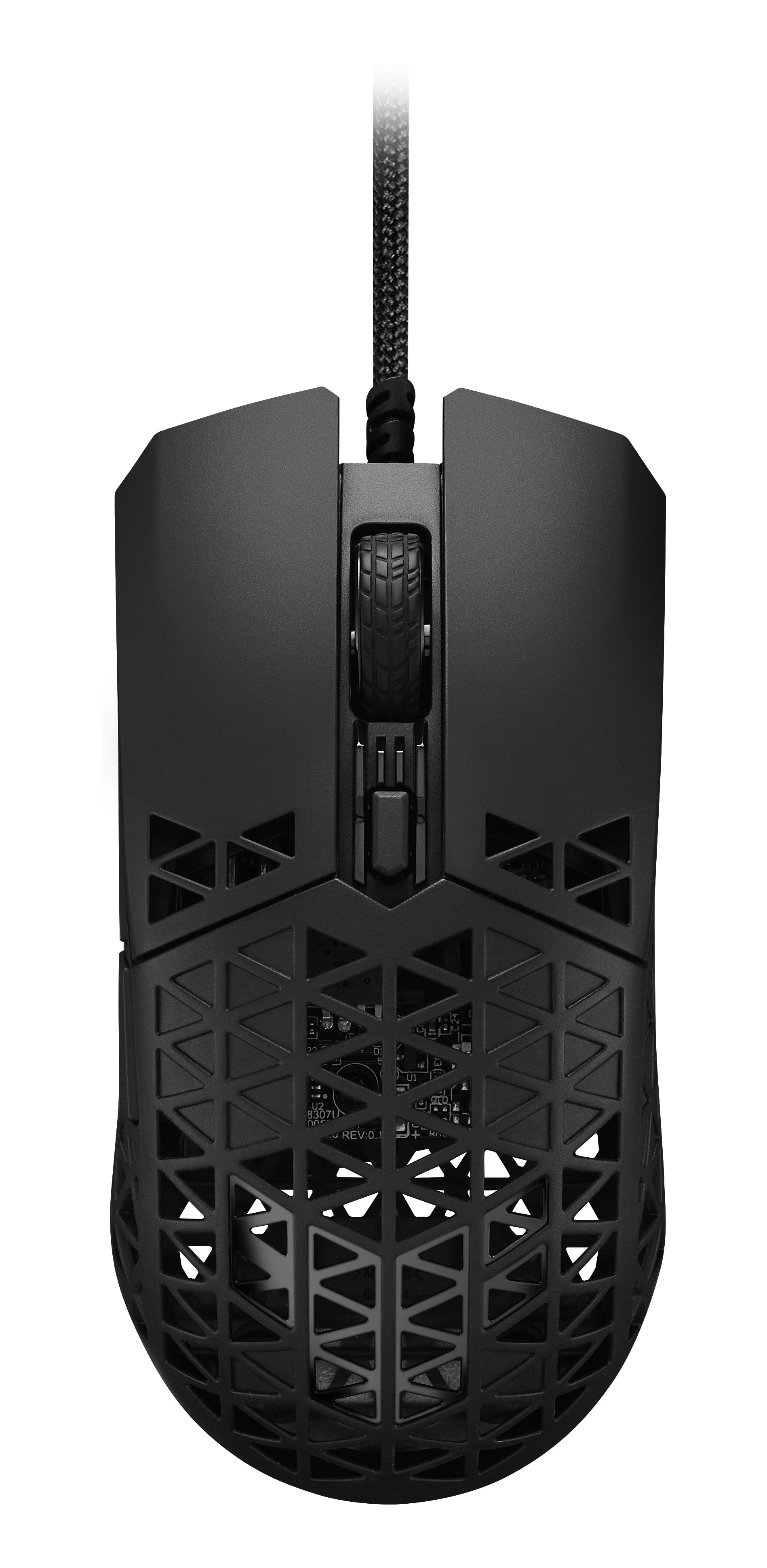 ASUS TUF Gaming M4 Air – Gaming-Maus – Kabelgebunden (USB‑A), 16000 DPI, beidhändig, Schwarz