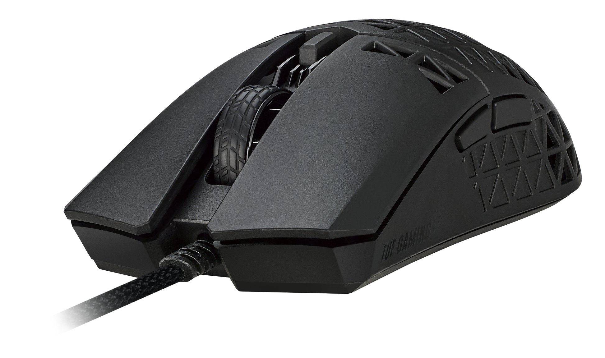 ASUS TUF Gaming M4 Air – Gaming-Maus – Kabelgebunden (USB‑A), 16000 DPI, beidhändig, Schwarz