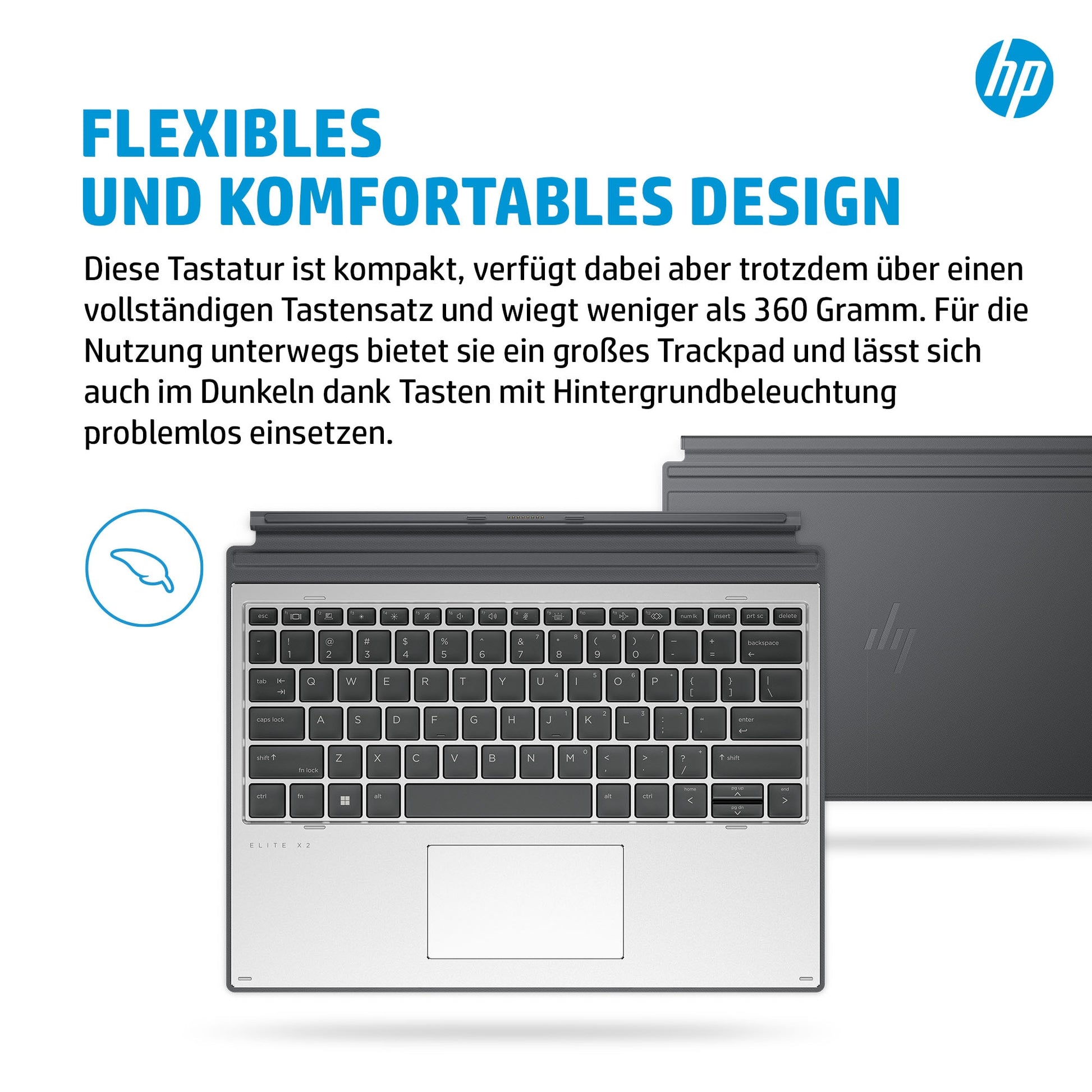 HP Elite x2 G8 Premium – Tastatur – für HP Elite x2 G8
