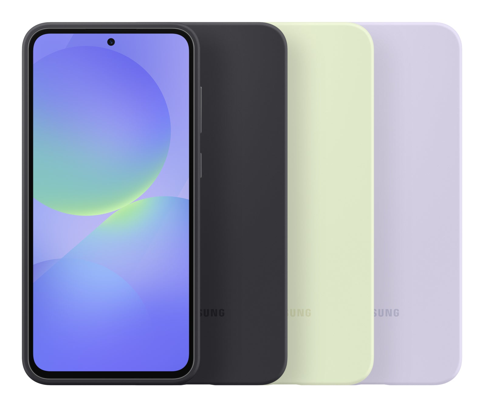 Samsung Backcover – für Samsung Galaxy A36 5G, Silikon, Lavendel