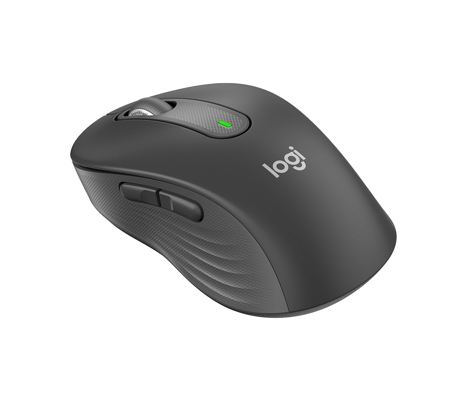 Logitech M650 Maus – Kabellos, für Rechtshänder, für mittelgrosse Handflächen, Graphit