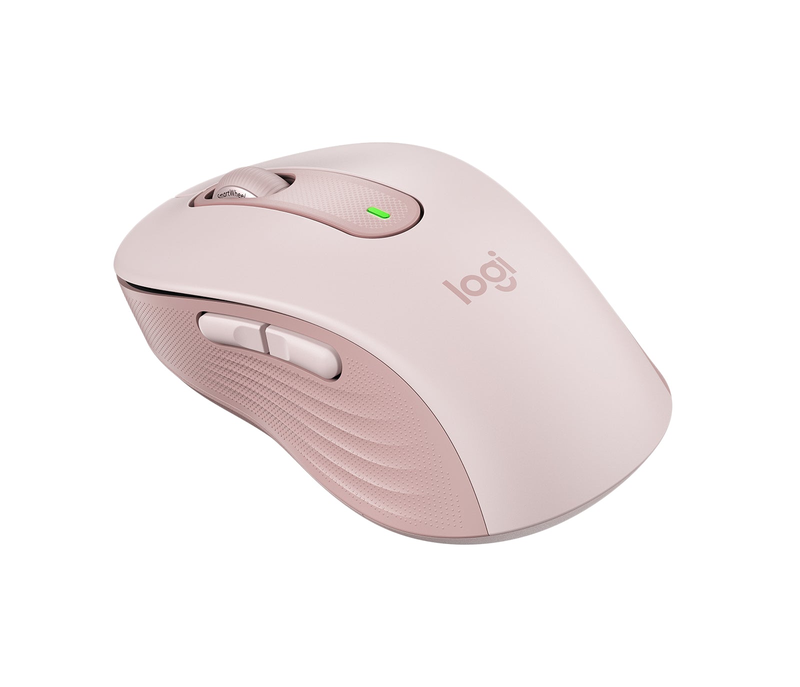 Logitech M650 Maus – kabellos, für Rechtshänder, Handflächengrösse M, Rosa