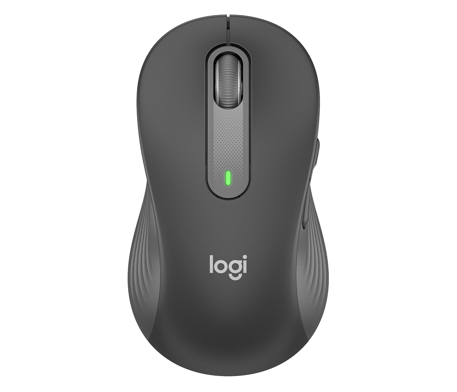 Logitech M650 L Maus – kabellos, für Linkshänder, Graphit