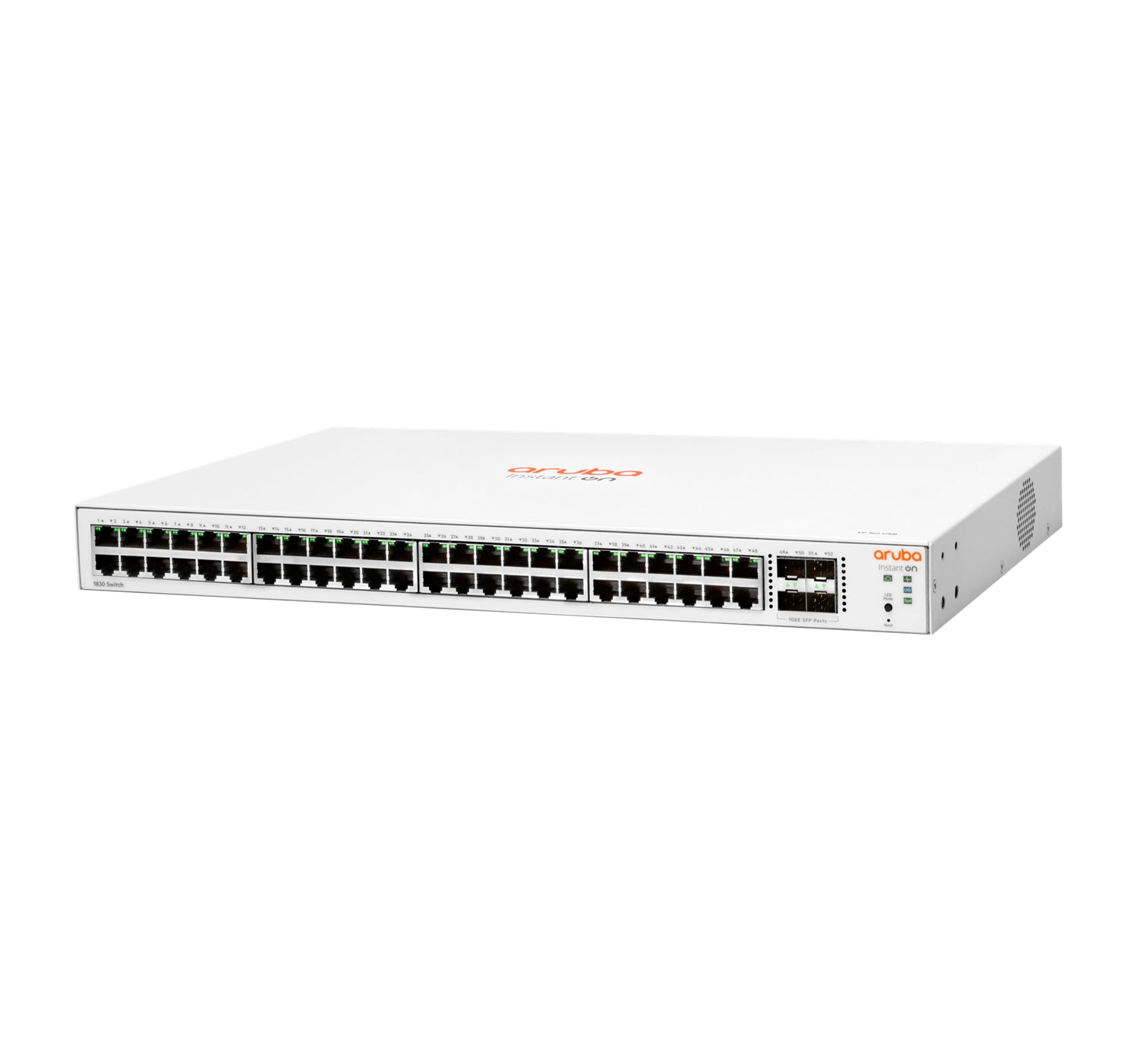 HPE Aruba Instant On 1830 48G 4SFP – Managed Switch – 48×GbE, 4×SFP, L2, 1U