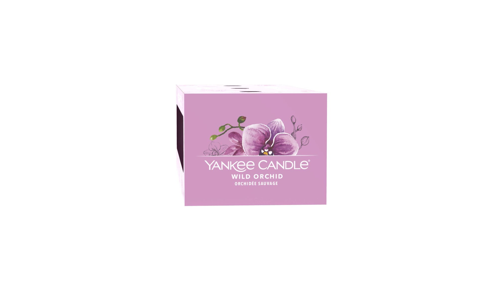 Yankee Candle Duftkerze – Wild Orchid – Ø 5,4 × 4,5 cm – 10 h
